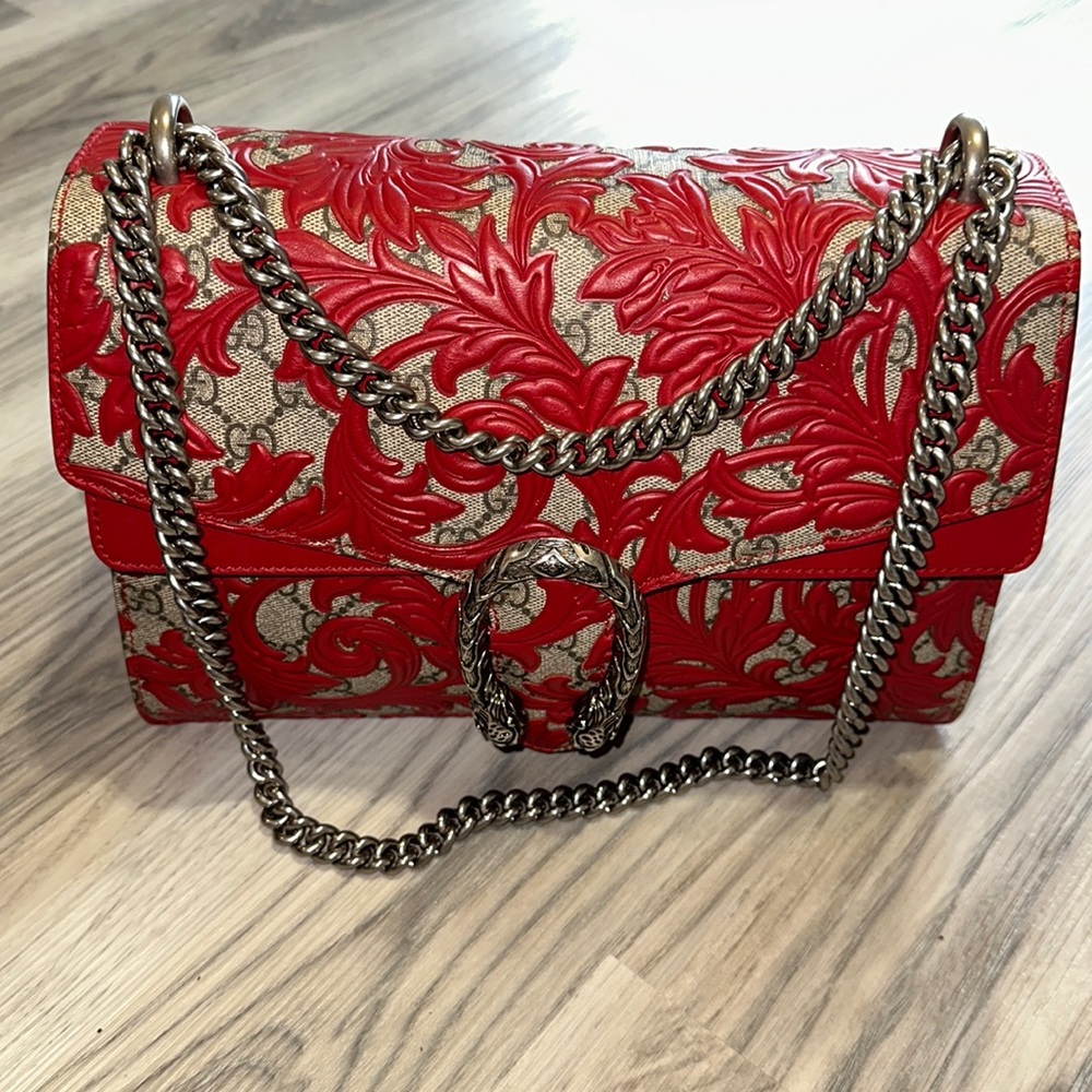 Gucci Dionysus Red GG bag